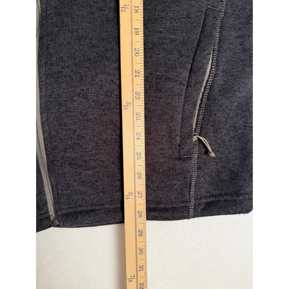 Avalanche Outdoor Supply Co Mens XL Full Zip Sweater Fleece Jacket Charcoal Gray